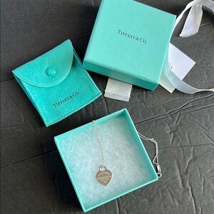 Tiffany & Co. ‘Return To Tiffany’ Classic Heart Tag Necklace